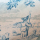 Blue Toile de Jouy Morning, Midday and Evening