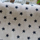 Starry Melina linen fabric