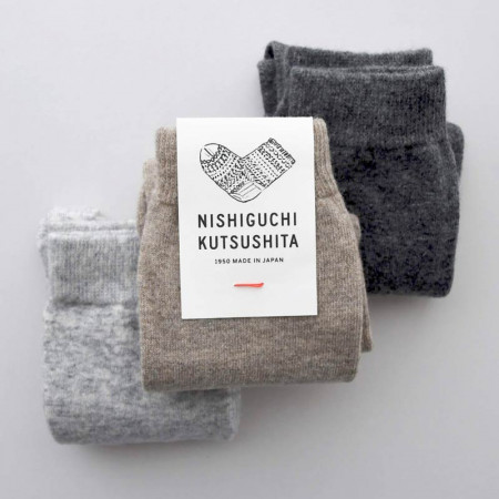 Nishiguchi Socks - Cashmere & Wool