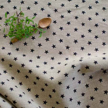 EB - Starry Melina Linen Canvas - 50 cm