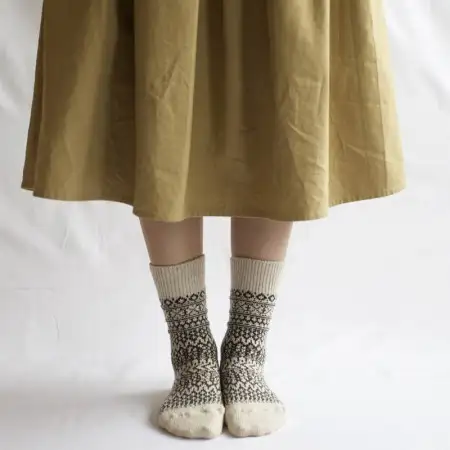 Nishiguchi Socks - Jaquard Wool