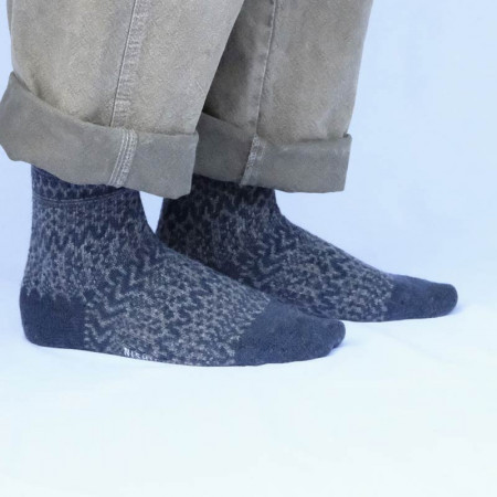 Nishiguchi Socks - Jaquard Wool (40-44)