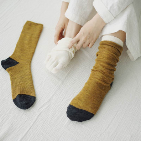 Memeri socks in wool and silk