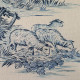 copy of Toile de Jouy cotton Pastoral black print