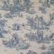 copy of Toile de Jouy cotton Pastoral black print